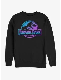 Null Jurassic Park Neon Logo Sweatshirt