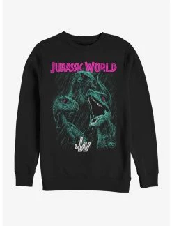 Null Jurassic World Bright Raptor Squad Sweatshirt