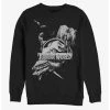 Null Jurassic World Dino Collage Sweatshirt