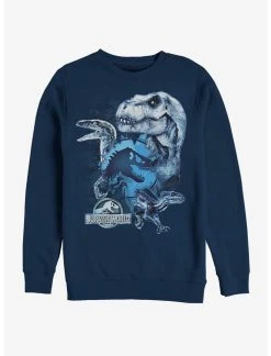 Null Jurassic World Glass Shard Sweatshirt