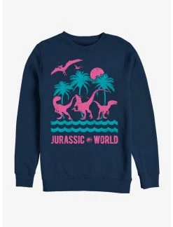 Null Jurassic World Jurassic Island Sweatshirt