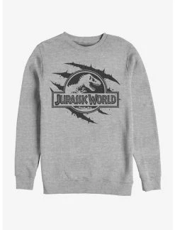 Null Jurassic World Logo Scale Slash Sweatshirt
