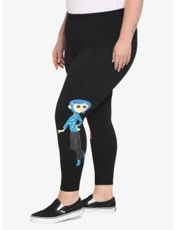 HUNIVERS Coraline Mirror Leggings Plus Size