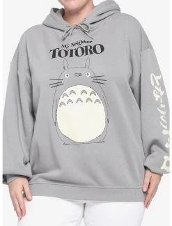 HUNIVERS Her Universe My Neighbor Totoro Logo Hoodie Plus Size