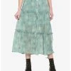 HUNIVERS Outlander Tiered Midi Skirt