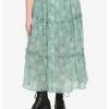 HUNIVERS Outlander Tiered Midi Skirt Plus Size