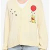 HUNIVERS Disney Winnie The Pooh Balloon Skimmer Cardigan
