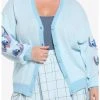 HUNIVERS Her Universe Disney Lilo & Stitch Stay Weird Skimmer Cardigan Plus Size