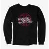 Null Doctor Who Division Knows Everything Sweatshirt