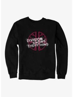 Null Doctor Who Division Knows Everything Sweatshirt