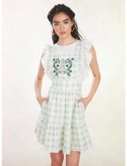HUNIVERS Her Universe My Neighbor Totoro Gingham Pinafore Skirtall