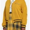 HUNIVERS Harry Potter Hufflepuff Skimmer Cardigan Plus Size