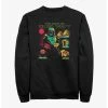 Null Star Wars Book Of Boba Fett Character Circles Sweatshirt