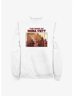 Null Star Wars Book Of Boba Fett Take Cover Sweatshirt