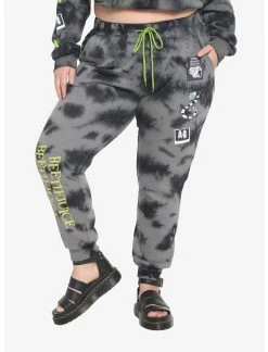 HUNIVERS Beetlejuice Icons Tie-Dye Sweatpants Plus Size