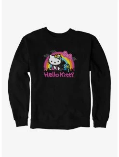 Null Hello Kitty Rainbow Graffiti Sweatshirt
