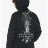 OURUNVRS Our Universe Disney Hocus Pocus Black Flame Candle Binx Hoodie