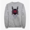 Null Marvel Spider-Man Triple Emblem Stacked Sweatshirt