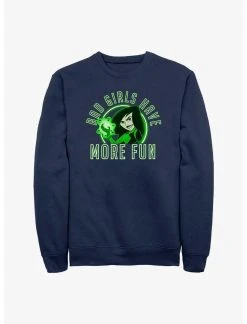 Null Disney Kim Possible Shego Bad Girls Have More Fun Sweatshirt