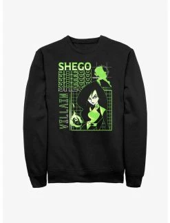 Null Disney Kim Possible Shego Villain Sweatshirt