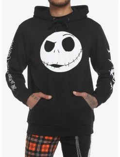 OURUNVRS The Nightmare Before Christmas Jack Jumbo Head Hoodie