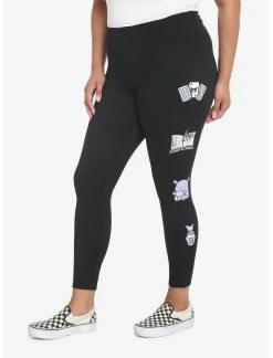 HUNIVERS Kuromi Fortune Teller Leggings Plus Size