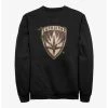 Null Marvel I Am Groot Guardians Badge Sweatshirt