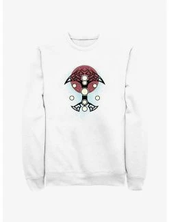 Null Marvel Thor: Love And Thunder Blue Splatter Sweatshirt