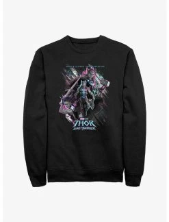 Null Marvel Thor: Love And Thunder Classic Adventure Sweatshirt