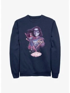 Null Marvel Ms. Marvel House Of Mirrors Sweatshirt