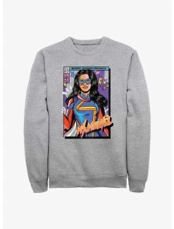 Null Marvel Ms. Marvel Cover Sweatshirt