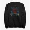 Null Marvel Ms. Marvel Line Drawing Sweatshirt