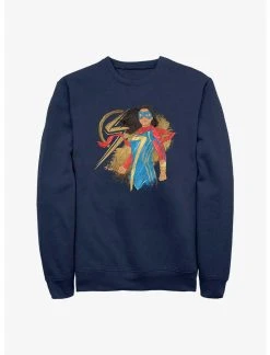 Null Marvel Ms. Marvel Portrait Sweatshirt