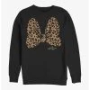Null Disney Minnie Mouse Animal Print Bow Sweatshirt