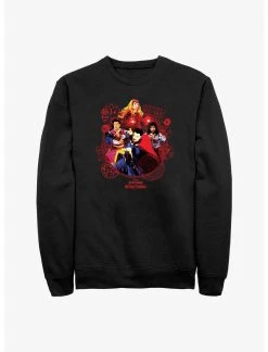 Null Marvel Doctor Strange In The Multiverse Of Madness Badge Of Heroes Sweatshirt