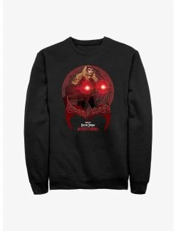 Null Marvel Doctor Strange In The Multiverse Of Madness Scarlet Witch Hero Sweatshirt