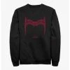 Null Marvel Doctor Strange In The Multiverse Of Madness Scarlet Witch Helm Sweatshirt