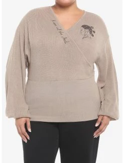 HUNIVERS Her Universe Star Wars Rey Wrap Knit Sweater Plus Size