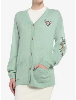 HUNIVERS Disney Bambi Embroidered Cardigan