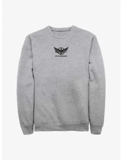 Null Disney Pixar Lightyear Star Command Badge Sweatshirt