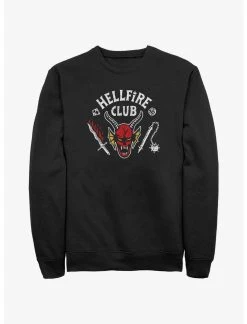Null Stranger Things Hellfire Club Sweatshirt