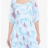 HUNIVERS Disney Sleeping Beauty Clouds Long-Sleeve Dress