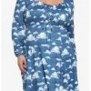 HUNIVERS Disney Peter Pan Sky Dress Plus Size