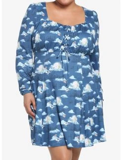 HUNIVERS Disney Peter Pan Sky Dress Plus Size