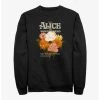Null Disney Alice In Wonderland Flower Bouquet Sweatshirt