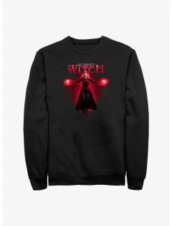 Null Marvel Doctor Strange In The Multiverse Of Madness Scarlet Witch Splash Sweatshirt
