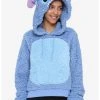 HUNIVERS Disney Lilo & Stitch Sherpa Hoodie