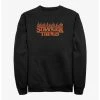 Null Stranger Things Fire Logo Sweatshirt