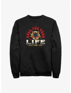 Null Stranger Things Roll For Your Life Sweatshirt