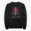Null Stranger Things Vecna Tombstone Badge Sweatshirt
